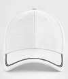 BB166R B166R Beechfield Match Day Cap White / Black colour image